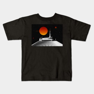 Space mountain fine art work A Kids T-Shirt